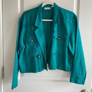 Bright Green Blazer